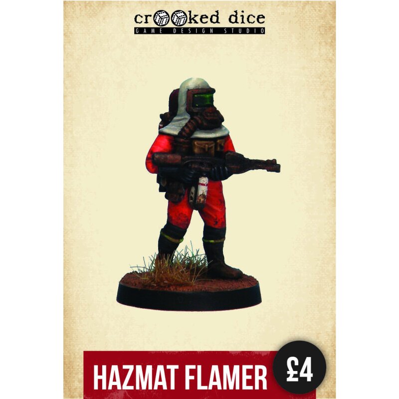 Hazmat Flamer Von Crooked Dice Aus Villains And Monsters Bei Miniatur