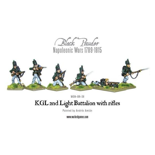 KGL 2nd Light Battalion with rifles