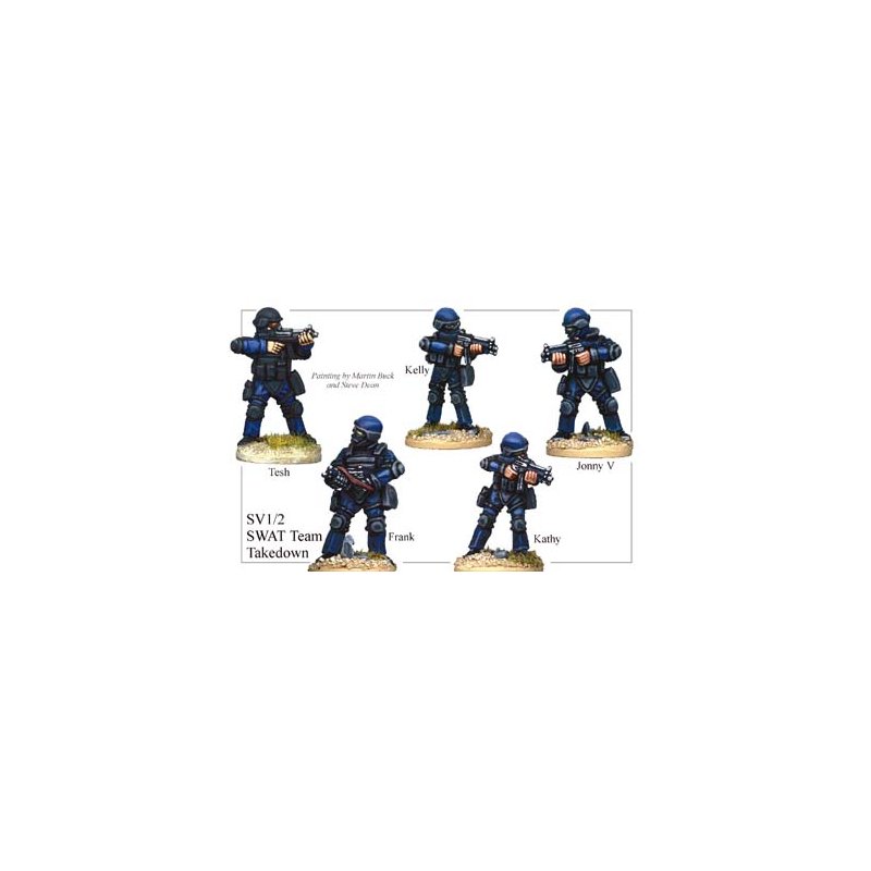 Swat 12. Paper Miniatures SWAT. SWAT 2d. SWAT 12vba.