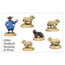 Shepherd, Sheepdog And Sheep (5)
