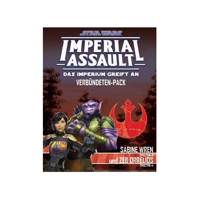 Star Wars: Imperial Assault - Sabine Wren und Zeb Orrelios Verbü