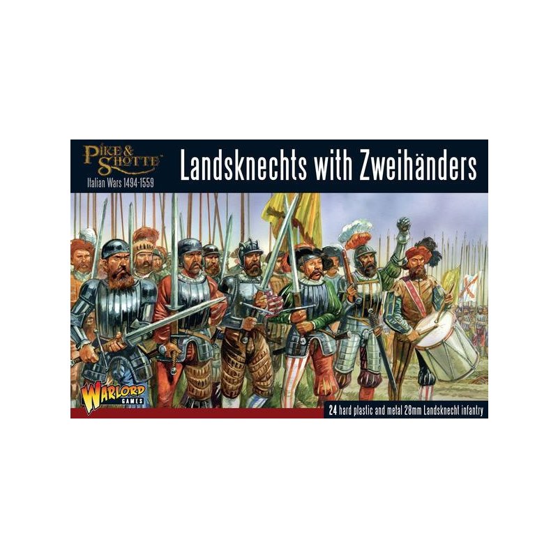 Landsknechts With Zweihanders Von Warlord Games Aus Bei Miniaturicum