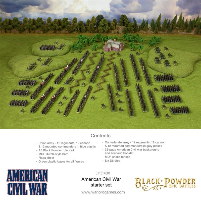 Making a start on Epic Battles American Civil War (15mm) : r/wargaming
