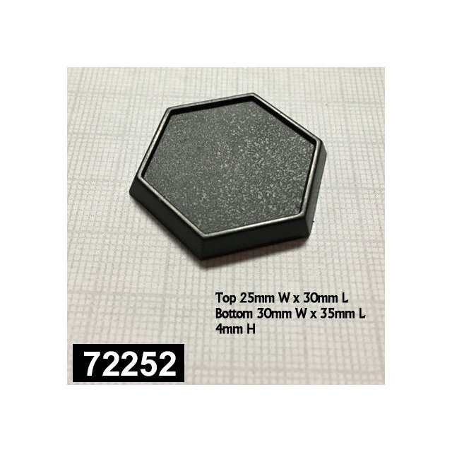 1 Inch Hex Gaming Base (20)