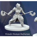 Fantasy Series 1: Female Human Barbarian