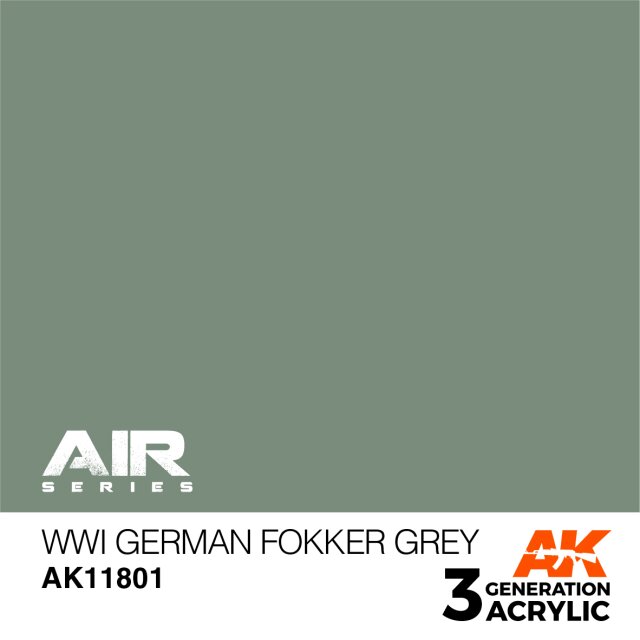 WWI German Fokker Grey