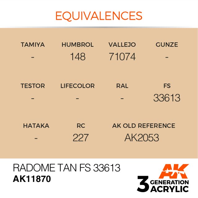 Radome Tan FS 33613