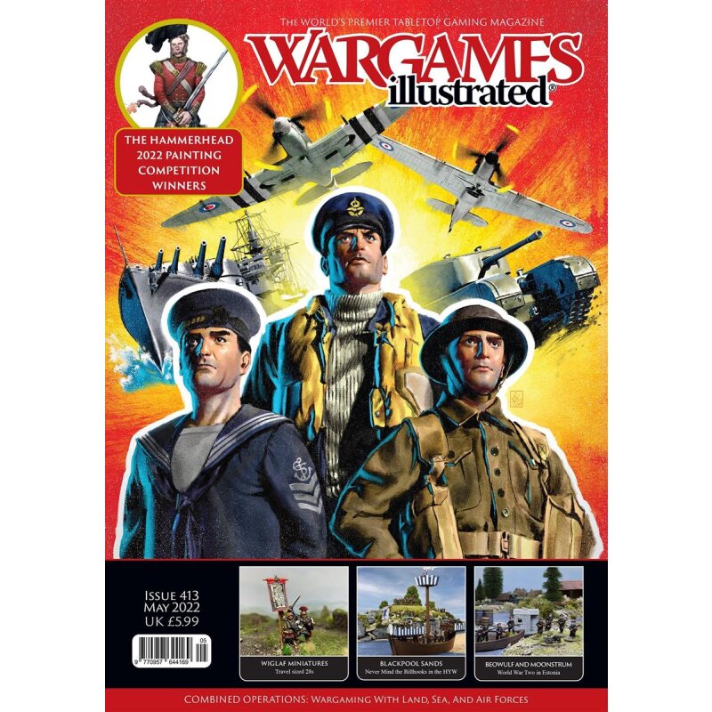 Wargames Illustrated WI413 May 2022 Edition, 6,45