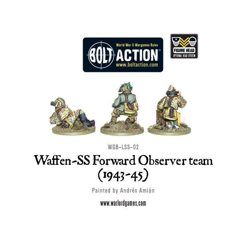 Waffen-SS Forward Observer team (1943-45) von Warlord Games aus Deuts ...