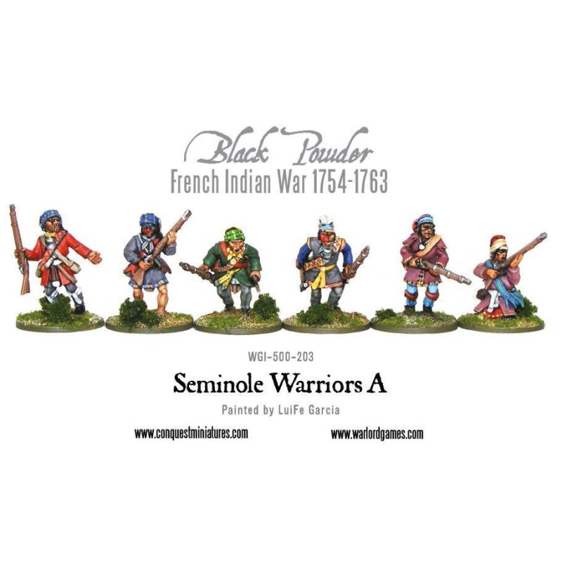 Seminole Warriors A Von Warlord Games Aus Freench Indian Wars Bei Min ...