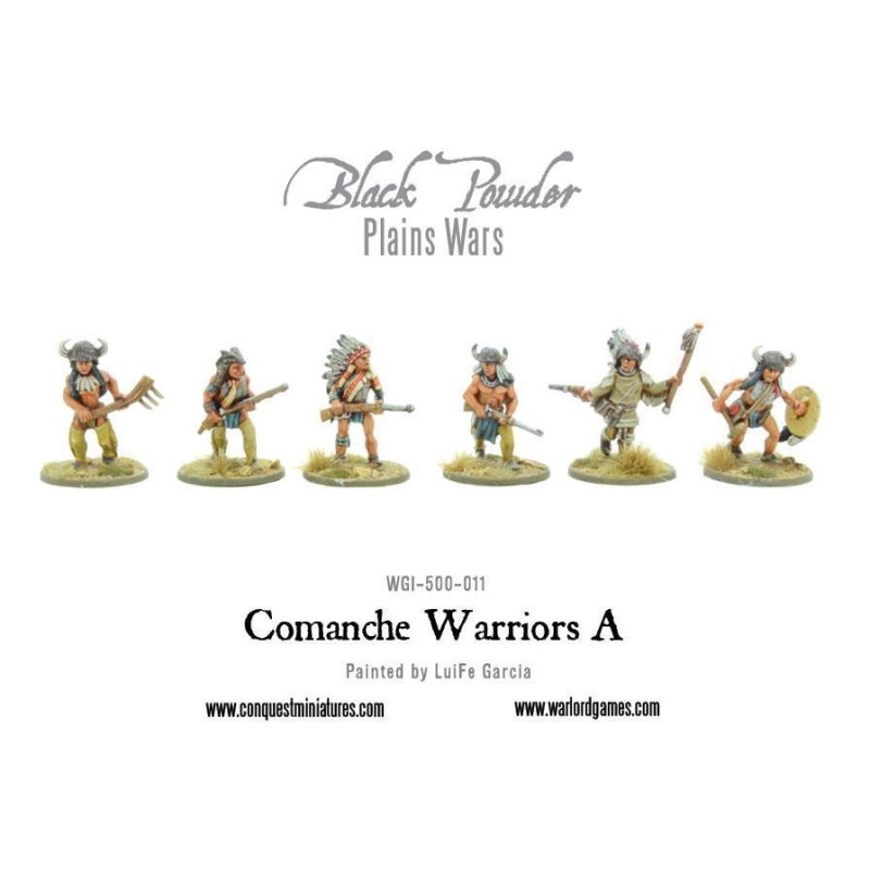 Comanche Warriors A Von Warlord Games Aus Plain Wars Bei Miniaturicum