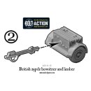 British 25 pdr Howitzer & Limber