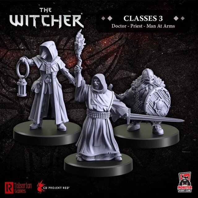 The Witcher - Classes 3: Doctor, Priest, Man at Arms