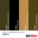 WW2 U.S.Army Basic Colors Set