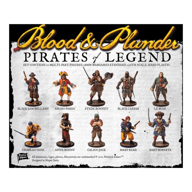 Blood & Plunder Pirates of Legend Box