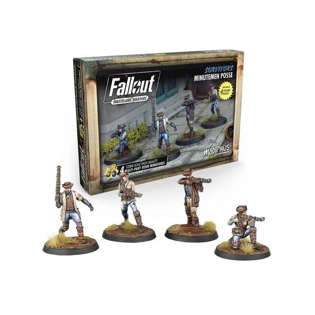 Fallout: Wasteland Warfare - Survivors Minutemen Posse - EN