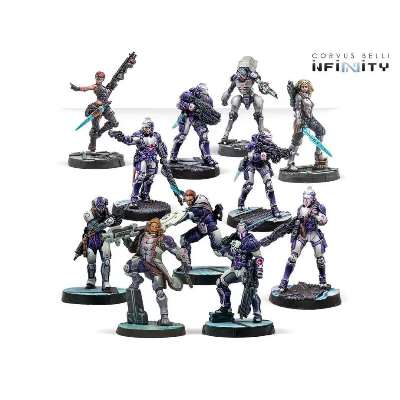 ALEPH Steel Phalanx Sectorial Pack für Infinity the Game aus Aleph be ...