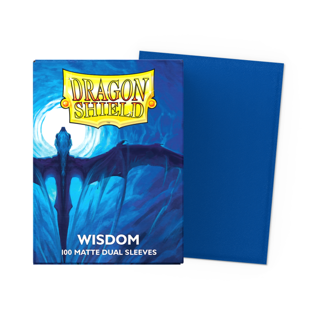 Kartenhüllen Dragon Shield Dual Matte Sleeves -  Wisdom (100 Sleeves)