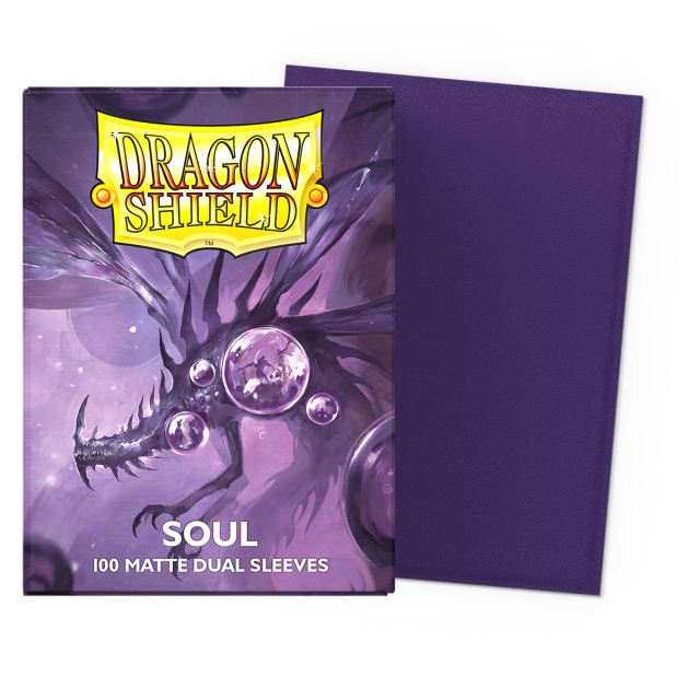 Kartenhüllen Dragon Shield Dual Matte Sleeves -  Soul (100 Sleeves)