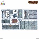 Dungeons & Lasers: Pathfinder Terrain Abomination Vault Pre-Painted