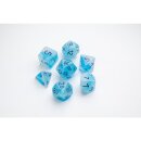 Glow Series - Icy Crumbs - RPG Dice Set