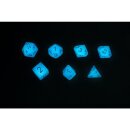 Glow Series - Icy Crumbs - RPG Dice Set