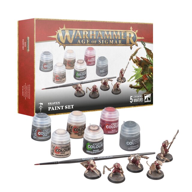 Aos Skaven + Paint Set Ger/Fre/Ita/Dut