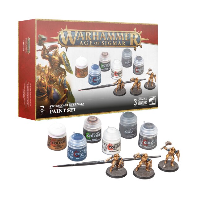 Age of Sigamr Stormcast Eternals Paint Set