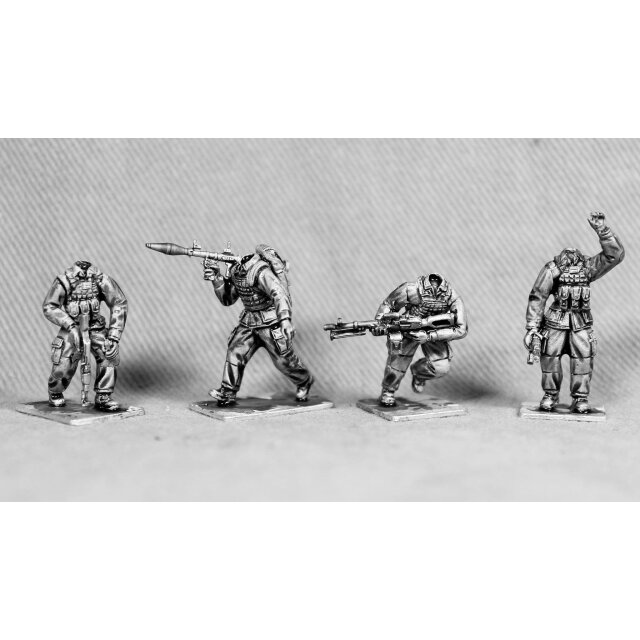 Universal Soldiers: Figures with M1 US-Helmet Heads Set 1