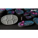 Alien Infestation Bases, Oval 60mm (x4)