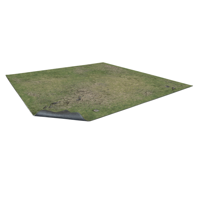 Grassy Fields Gaming Mat 3x3- Grid