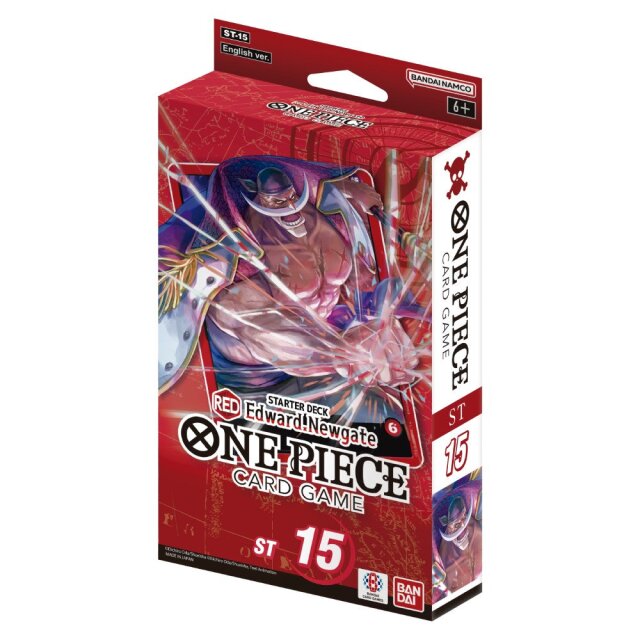 One Piece Card Game ST-15 RED Edward.Newgate Starter Deck - EN