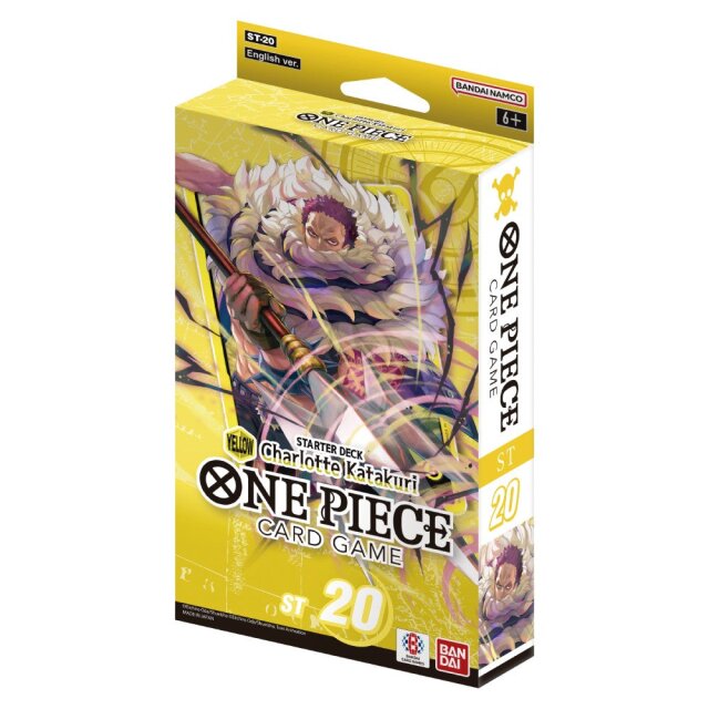 One Piece Card Game ST-20 Yellow Charlotte Katakuri Starter Deck - EN