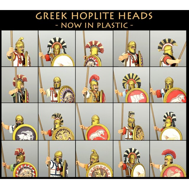 Victrix VXE001 Greek Hoplite Heads (56)