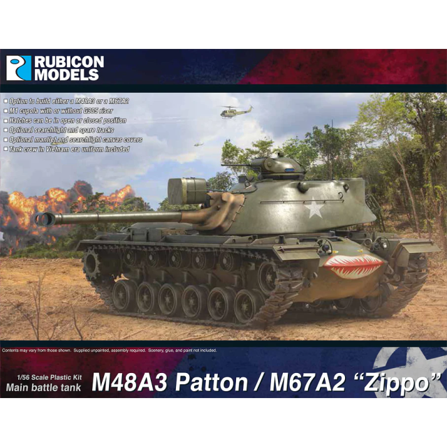 Rubicon: M48A3 Patton/M67A2 Zippo