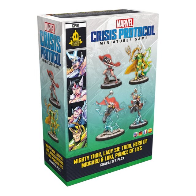 Marvel: Crisis Protocol – Mighty Thor, Lady Sif, Thor, Hero of M