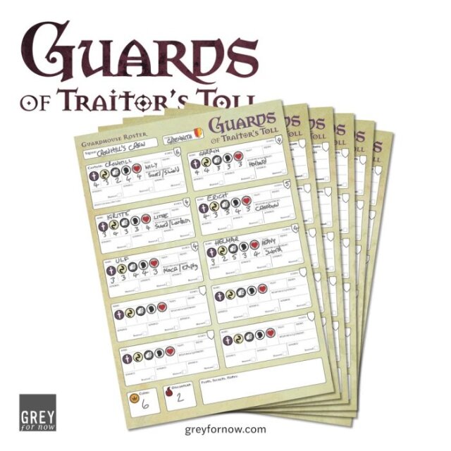 Guards of Traitor’s Toll Guardhouse Roster