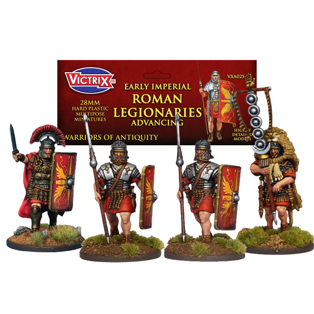 Early Imperial Roman Legionaries Advancing